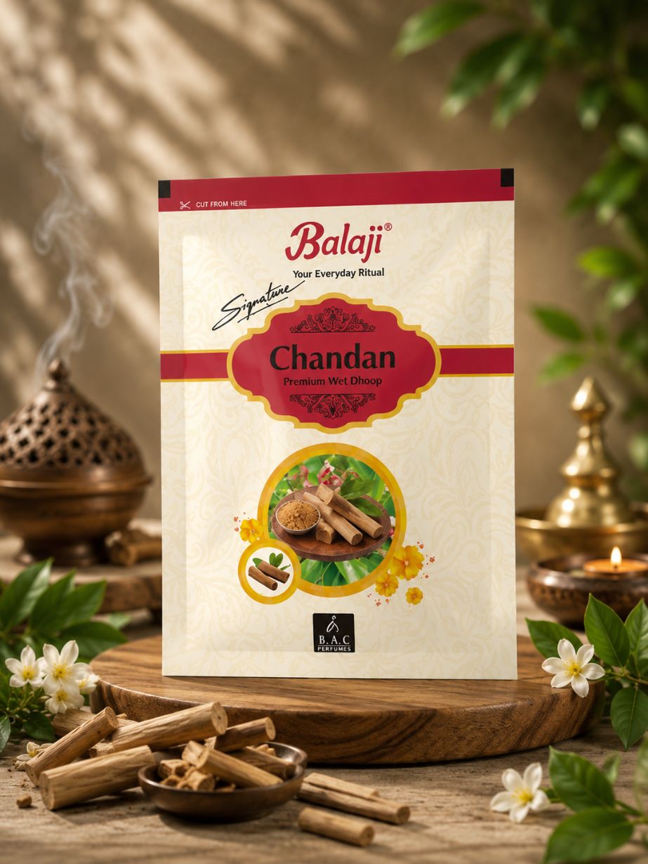 Wet dhoop- Signature zipper 20 stick Chandan