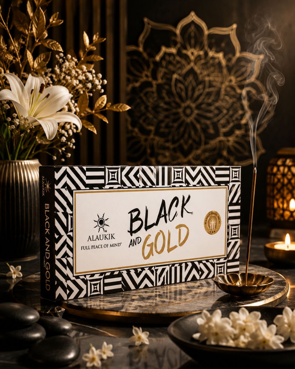 Box 250gm- Black & gold