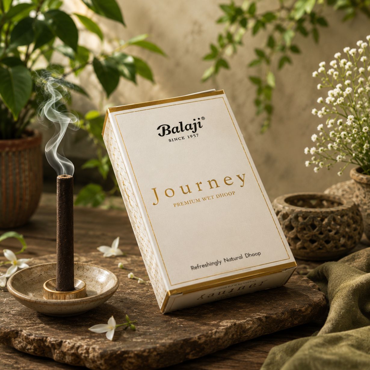 Journey Wet Dhoop - 10 Sticks