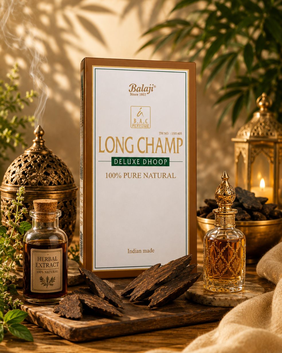 Long Champ Wet Dhoop - 10 Sticks