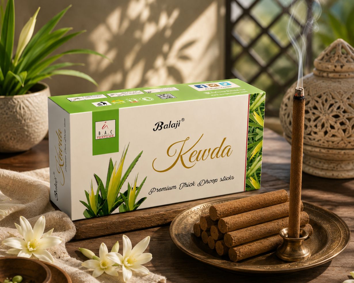 Kewda Thick Dhoop - 10 stick