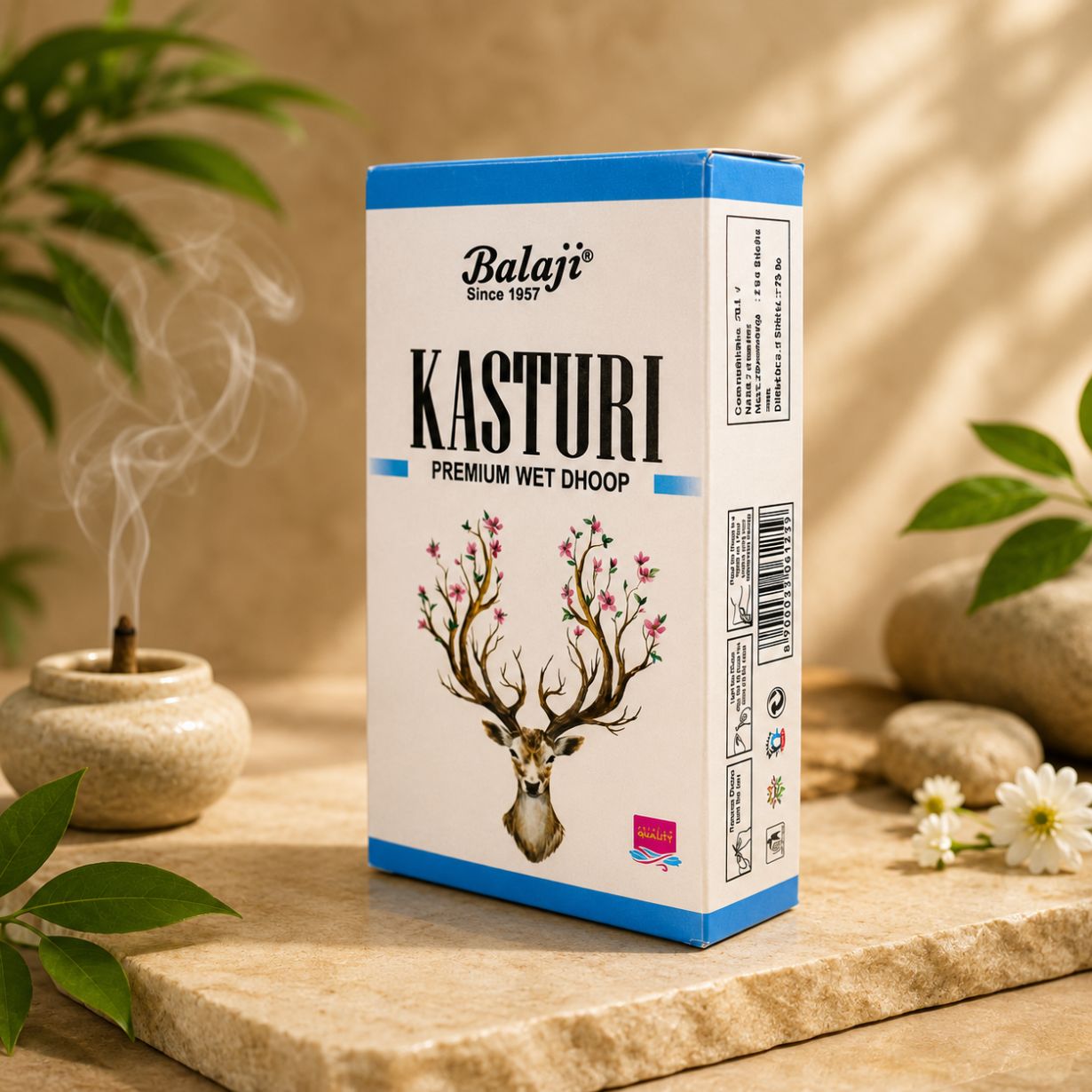 Kasturi Thick Dhoop 10 stick