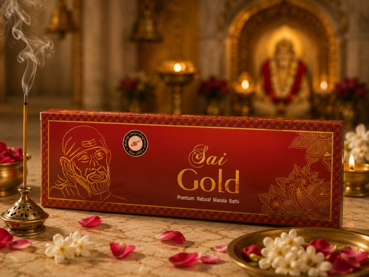 Sai gold Incense - 50 Gms