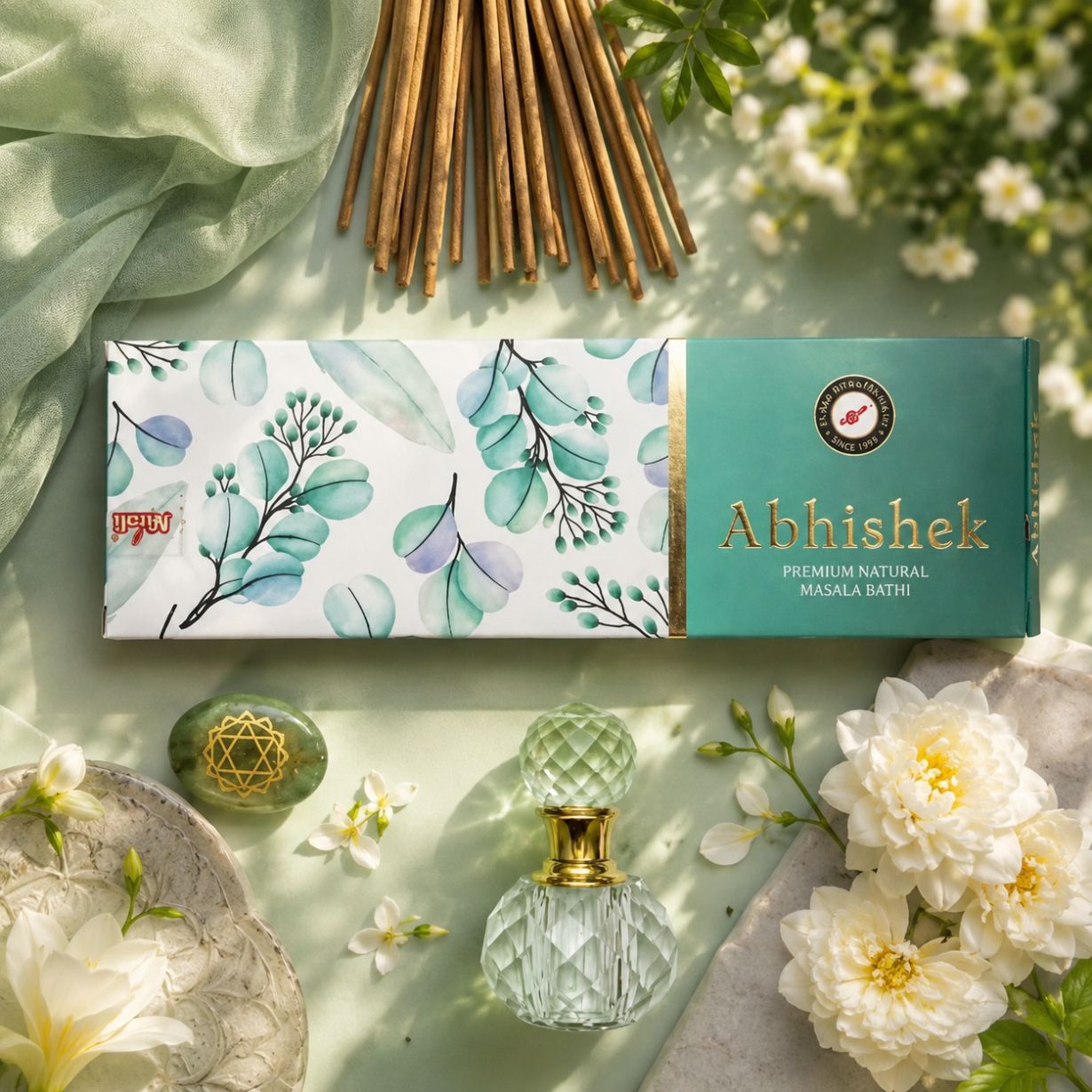 Abhishek flora Incense - 50 Gms