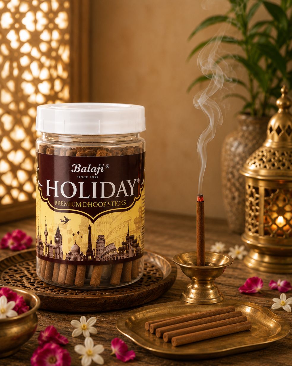 Holiday Dhoop Stick - Jar