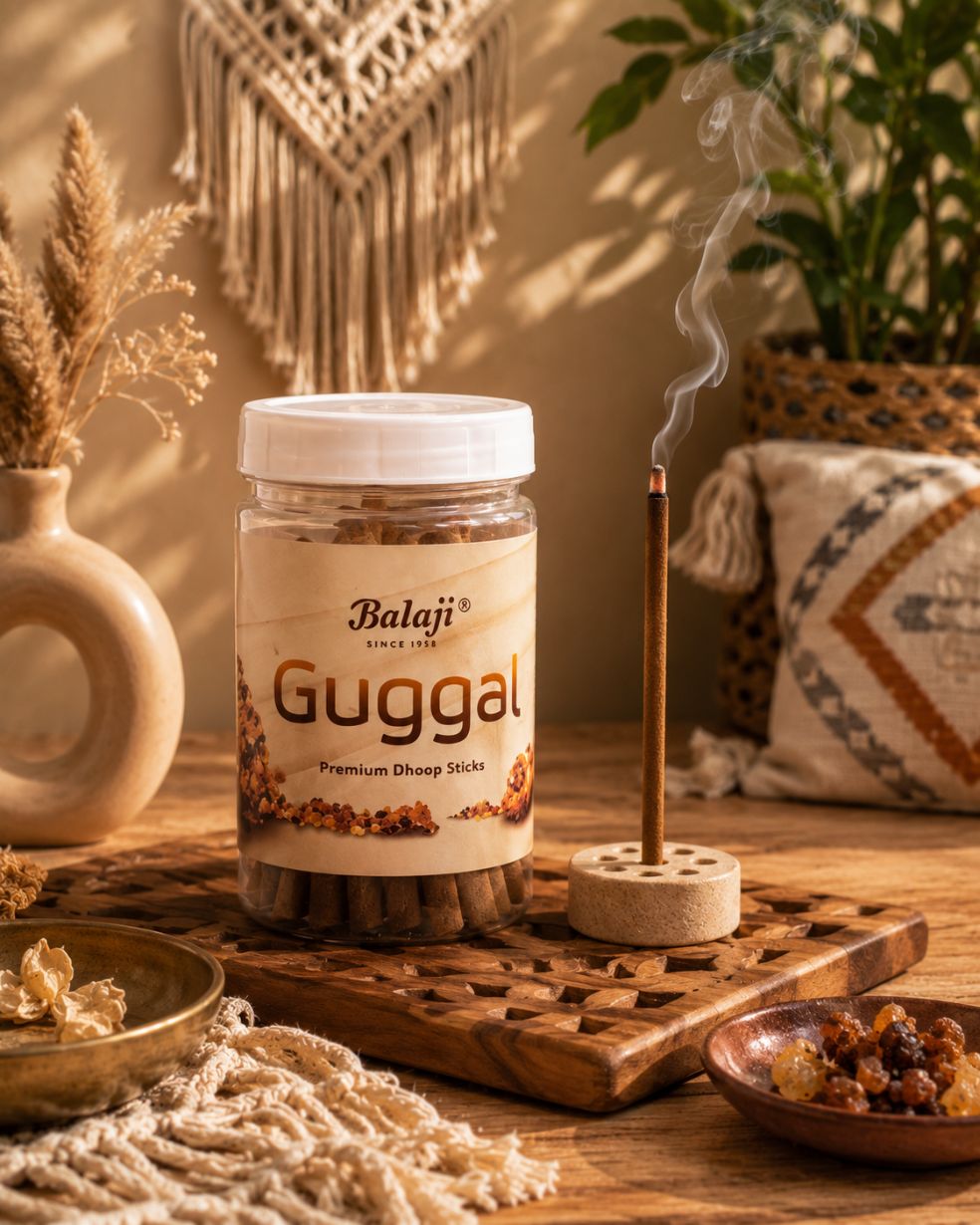 Guggal Dhoop  Stick - Jar
