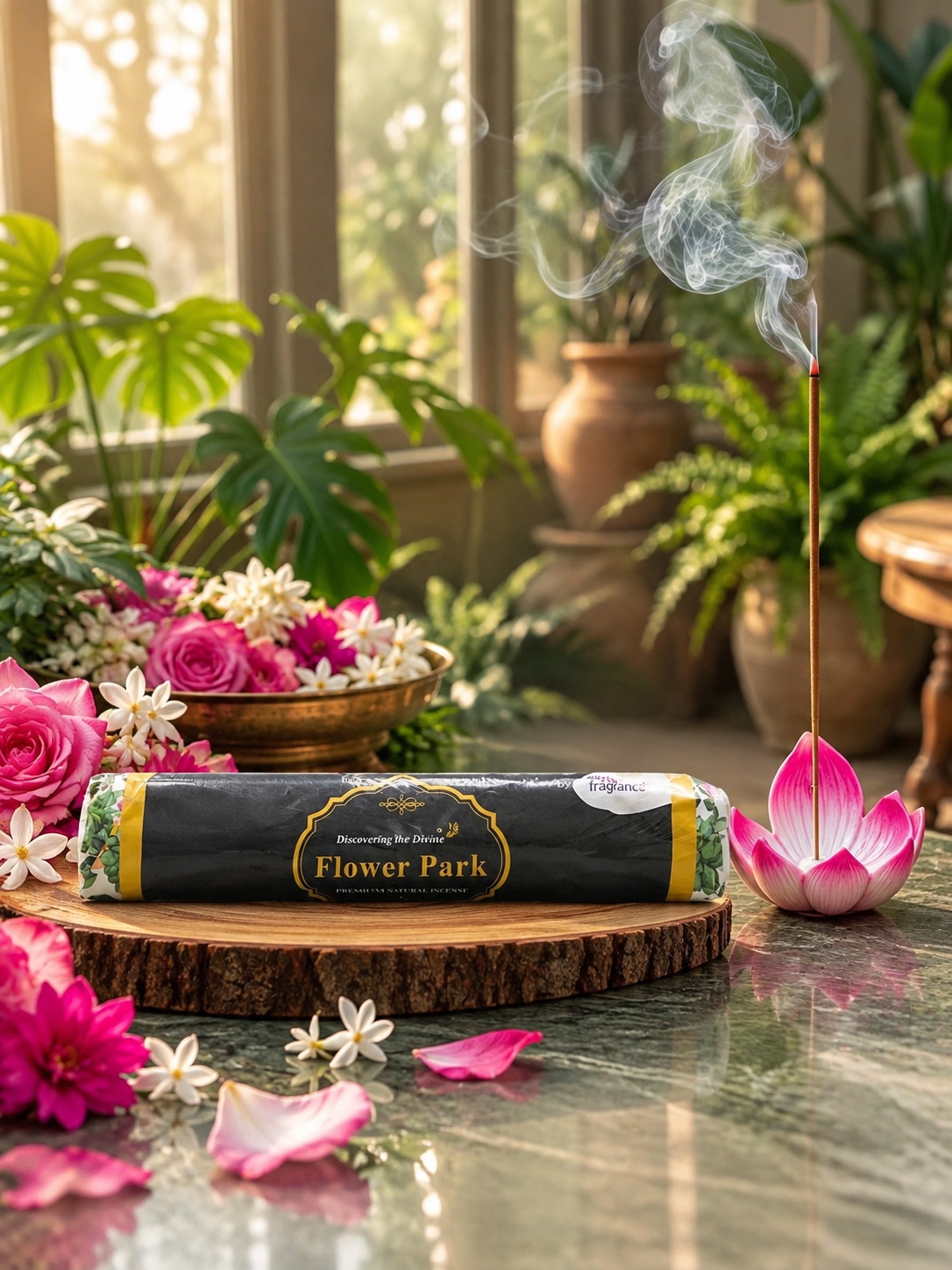 Flower park Incense Roll - 250 Gms