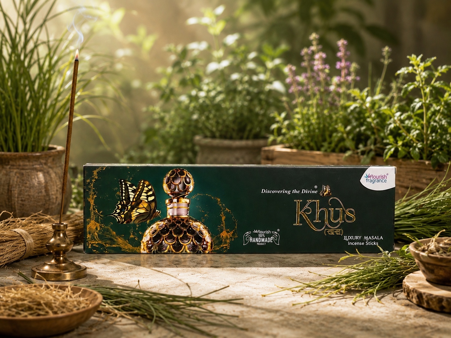 Khus Incense 50/250 Gms