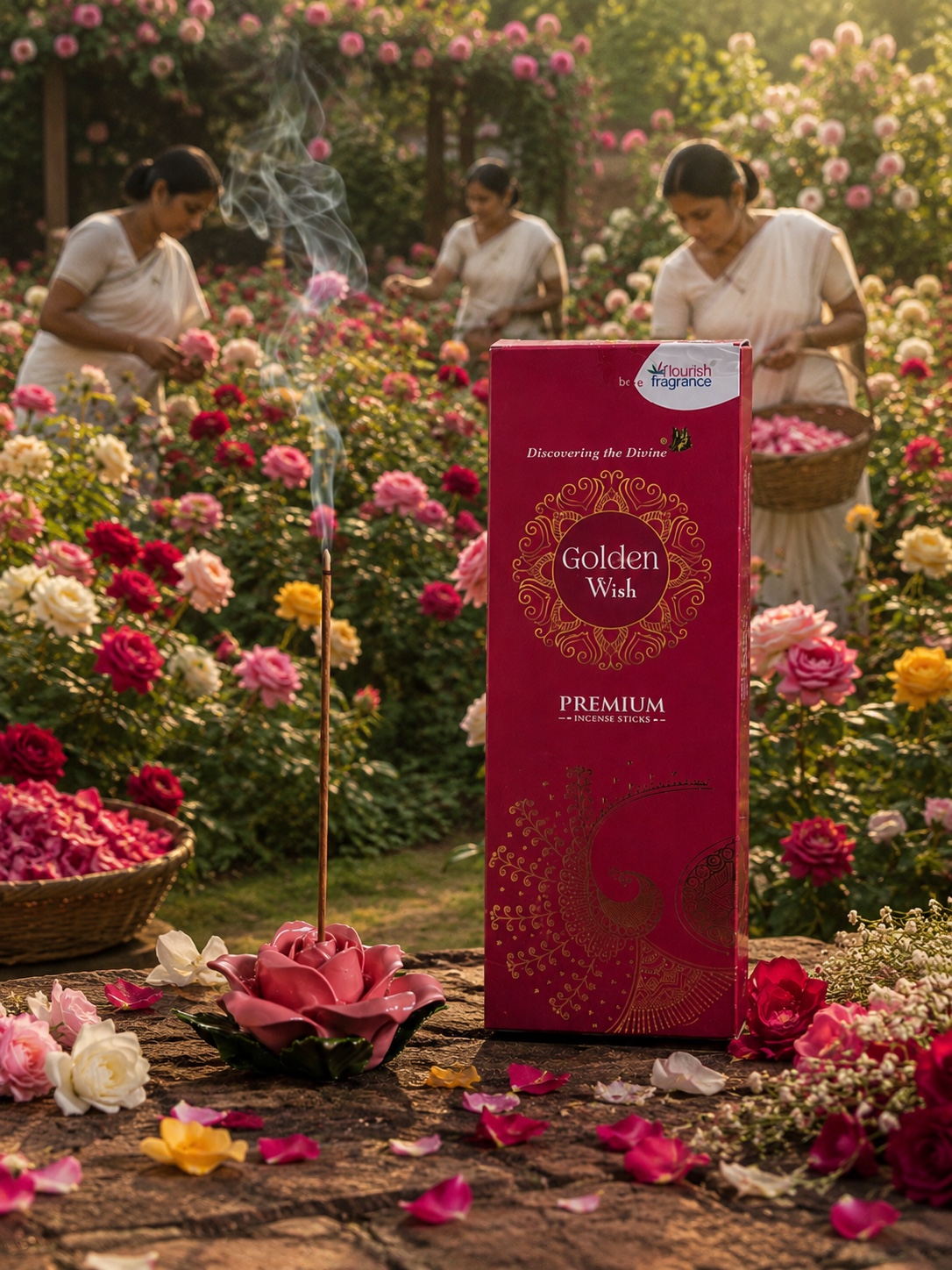 Golden Wish Incense - 100/250 Gms