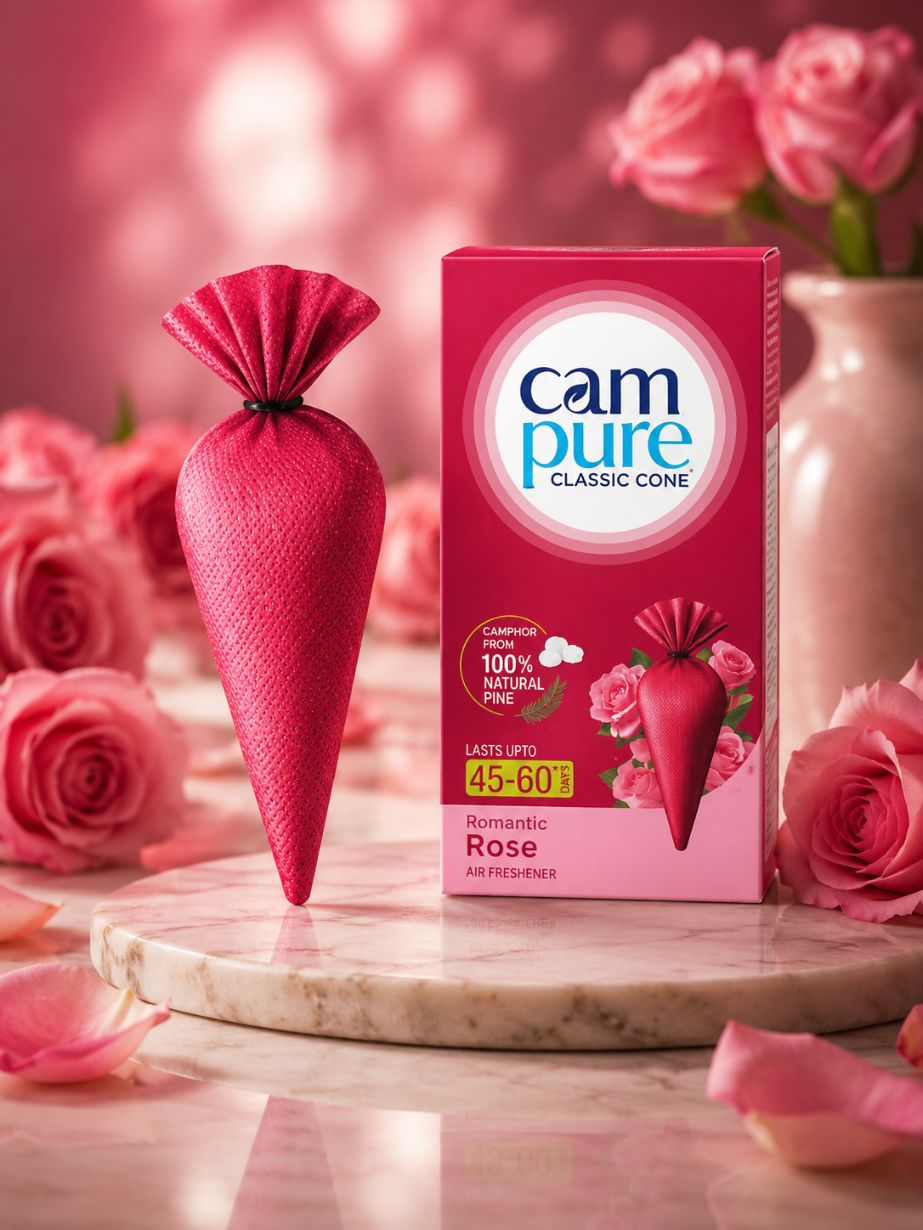 CAM PURE  camphor Cone - Rose