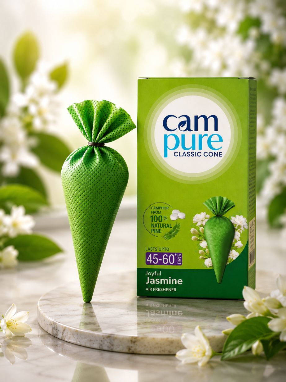 CAM PURE  camphor Cone - Jasmine