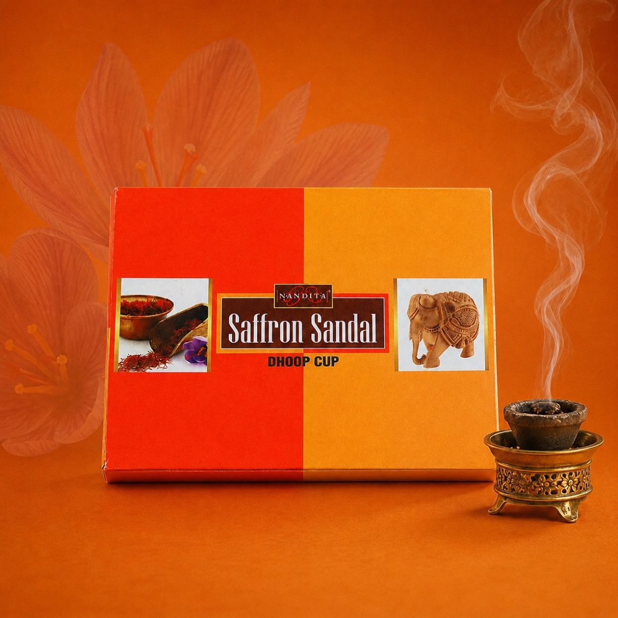 Saffron sandal - Havan cup