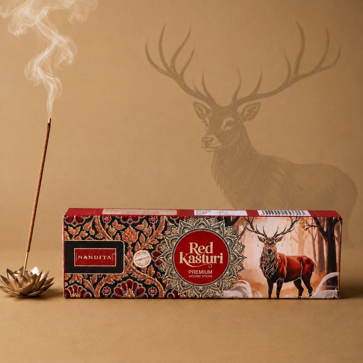 Red Kasturi Incense 100gm
