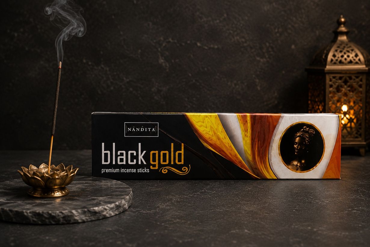 Black gold Incense - 50 Gms