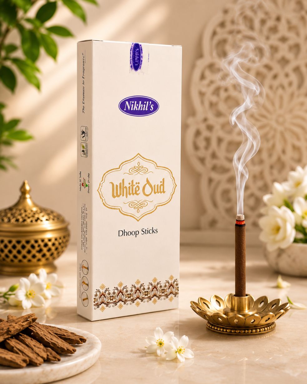 White oudh Dhoop Stick - 20 Sticks
